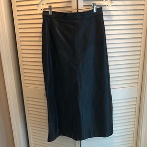 Leather Skirt